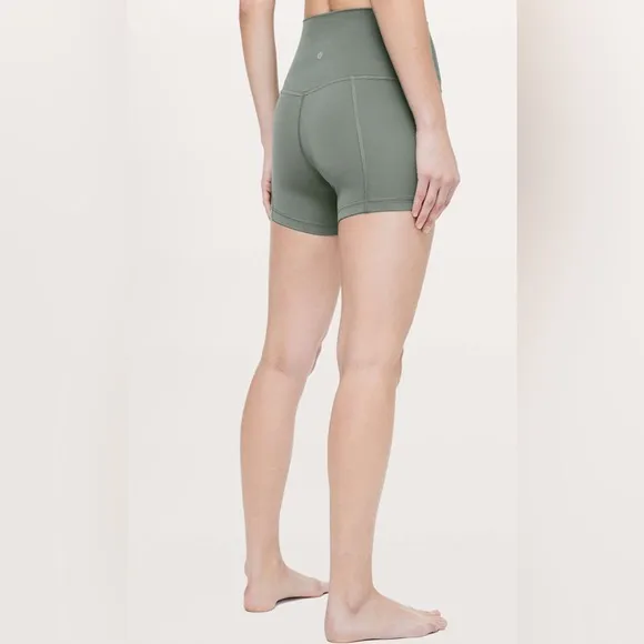 27. Lululemon Align Short *4&quot;- Grey Sage/ Size 8
