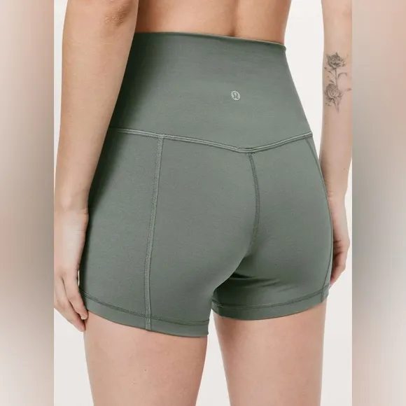 27. Lululemon Align Short *4&quot;- Grey Sage/ Size 8