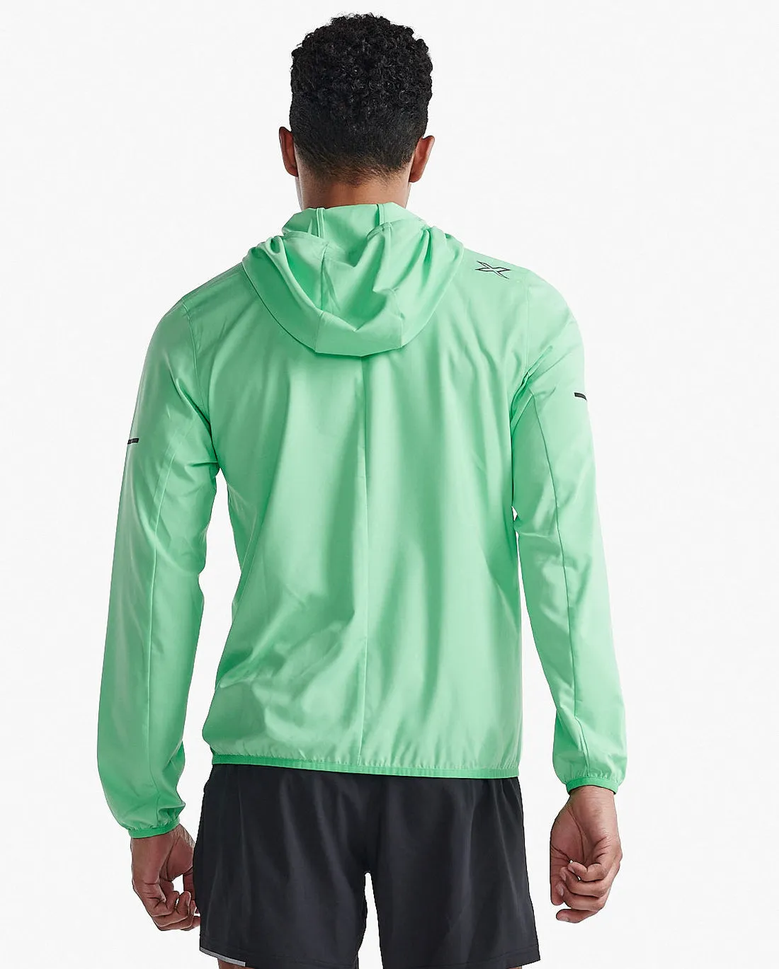 2XU Aero Running Jacket - Green