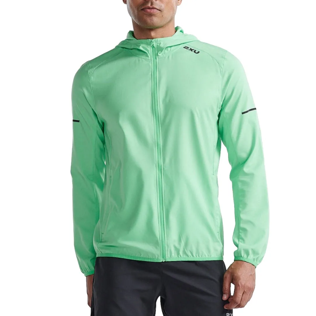 2XU Aero Running Jacket - Green