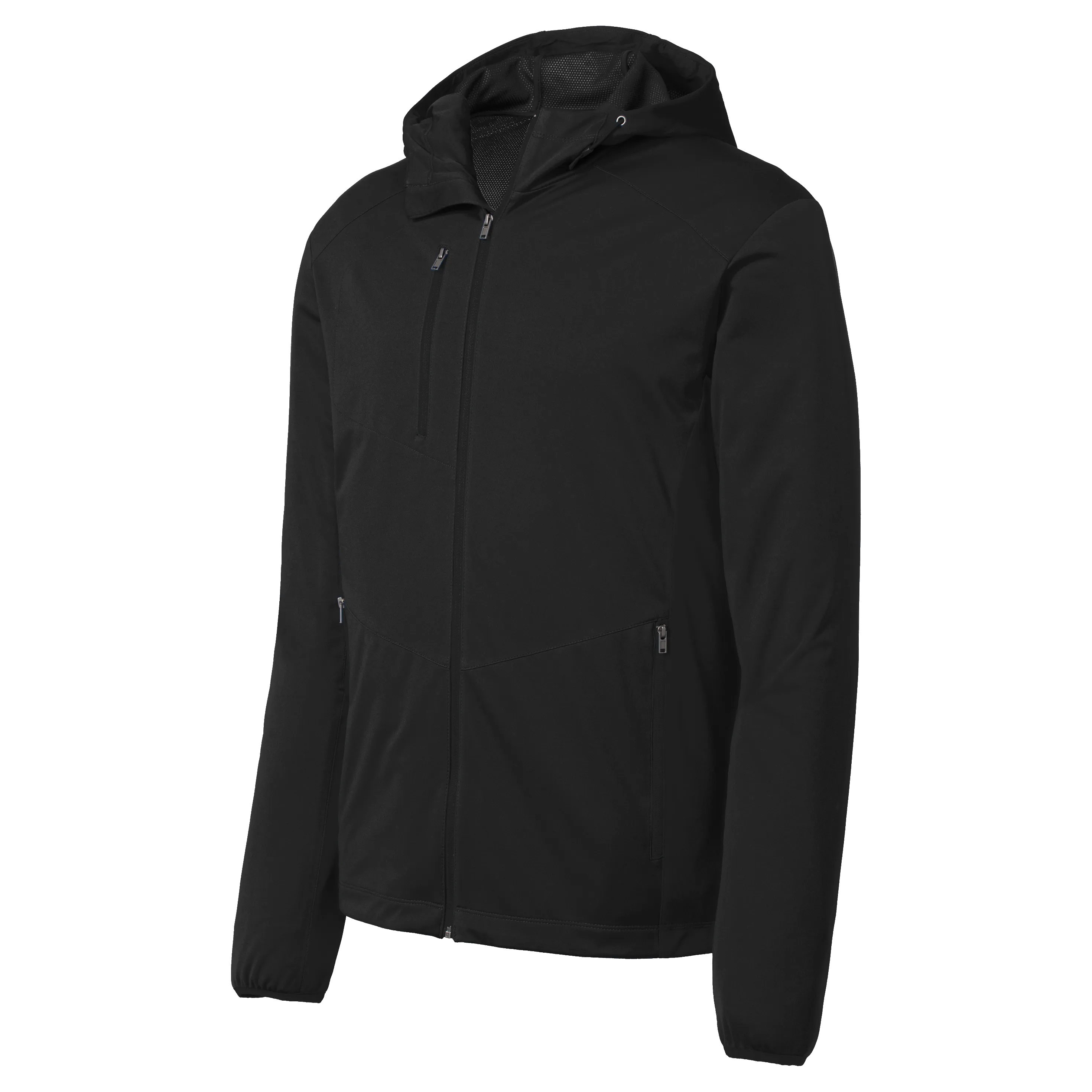 A1742M  Mens Active Hooded Soft Shell Jacket