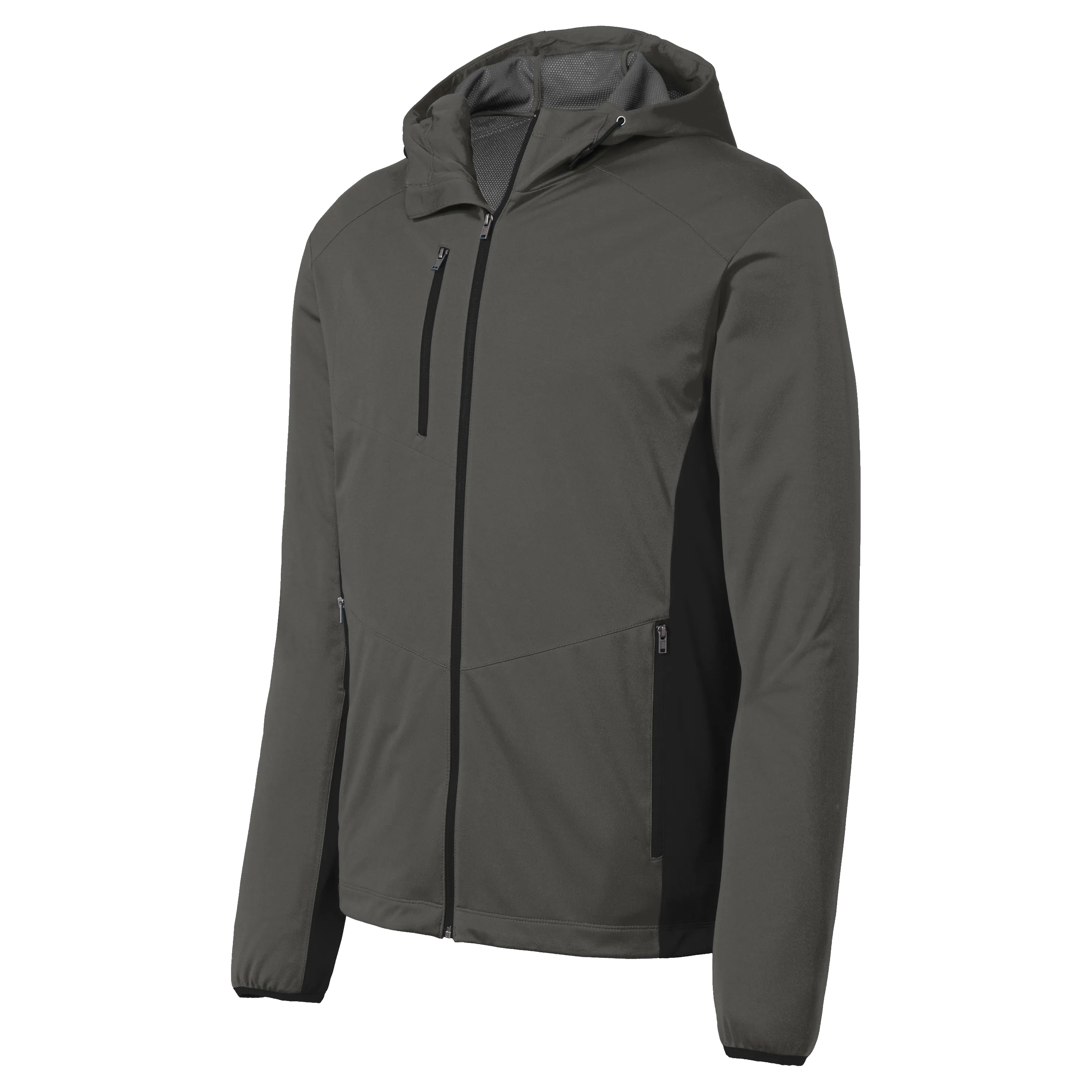 A1742M  Mens Active Hooded Soft Shell Jacket