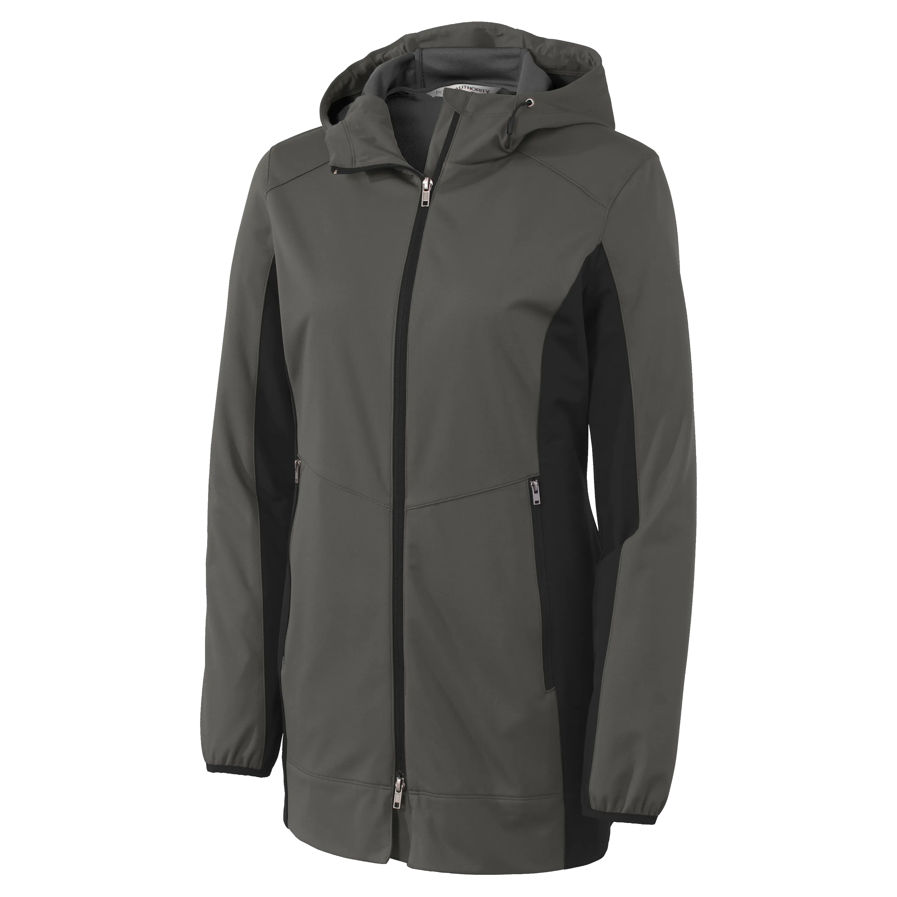 A1742W  Ladies Active Hooded Soft Shell Jacket