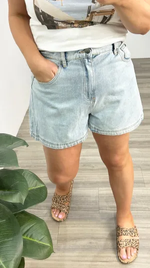 AAE Josie Short Light Blue