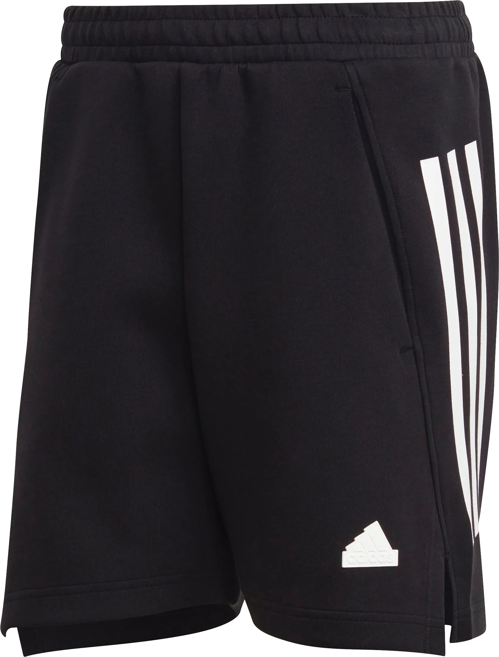 adidas Future Icons 3 Stripes Mens Shorts - Black