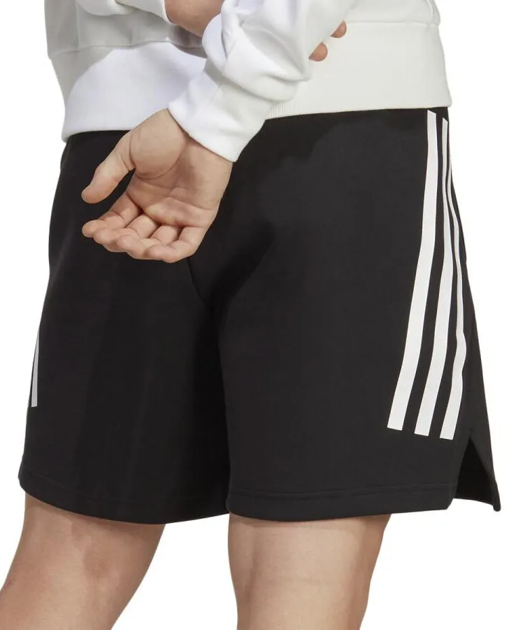 adidas Future Icons 3 Stripes Mens Shorts - Black