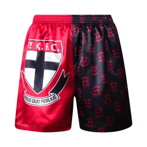 AFL MENS ST KILDA SAINTS SATIN BOXER SHORT