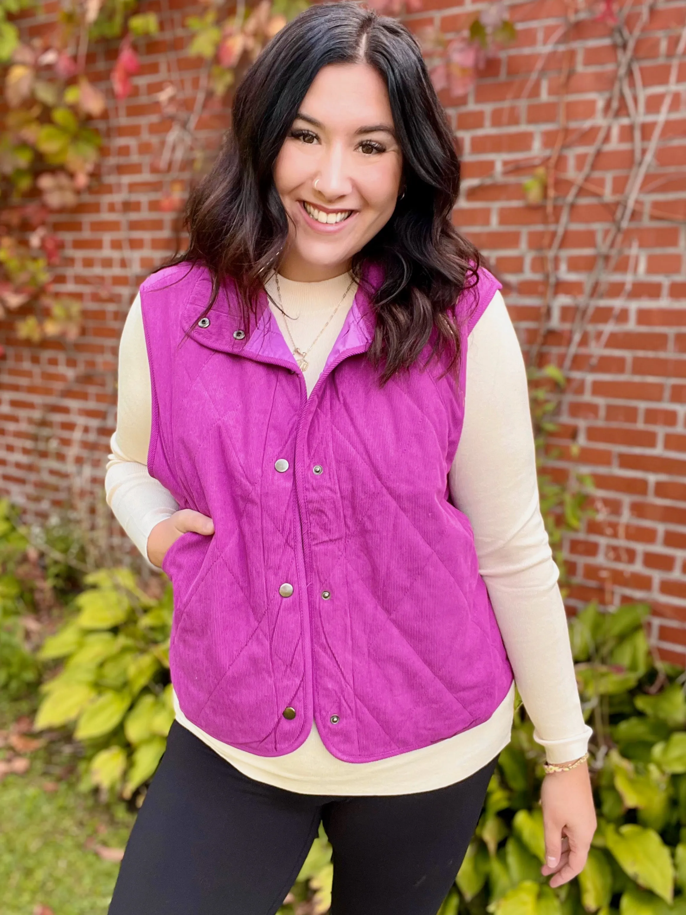 Apple Orchard Corduroy Vests