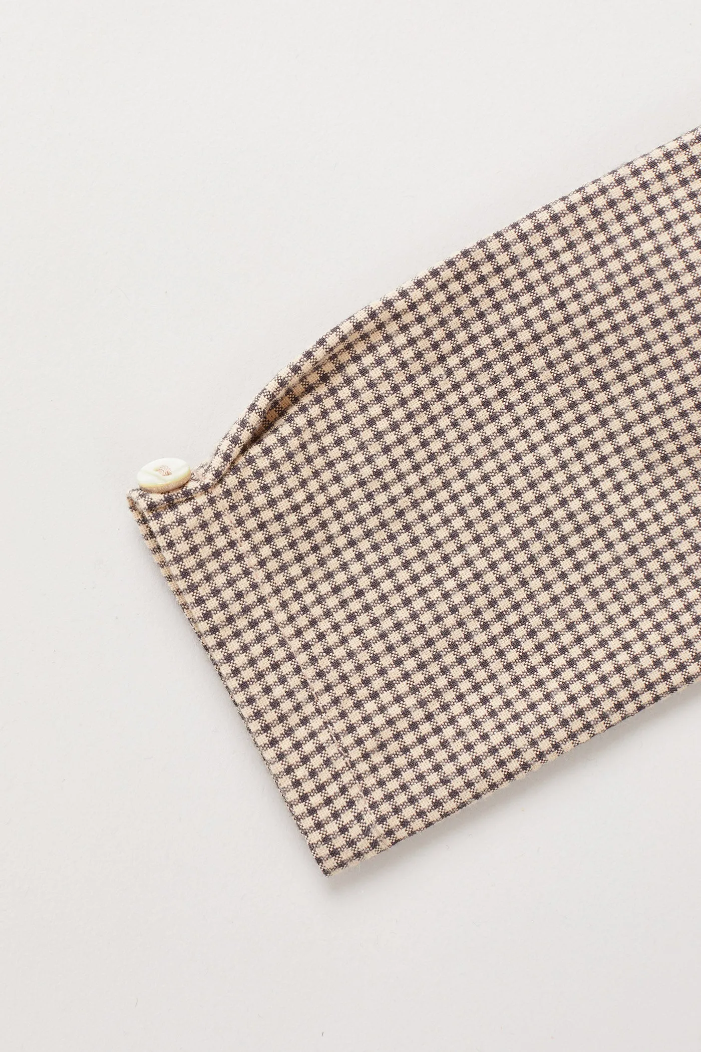 Apple Shirt -  Brown Check