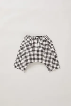 Apple Trousers Black and White Check