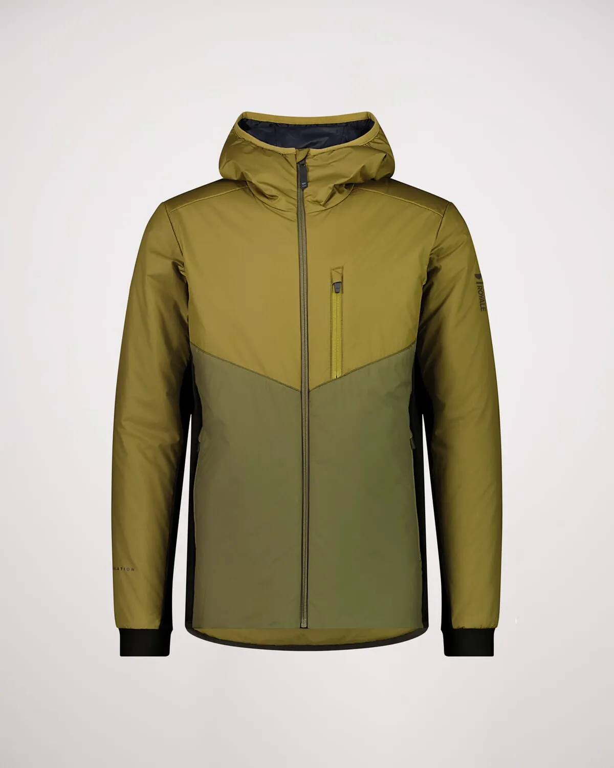 Arete Merino Insulated Hooded Jacket - Forest Floor