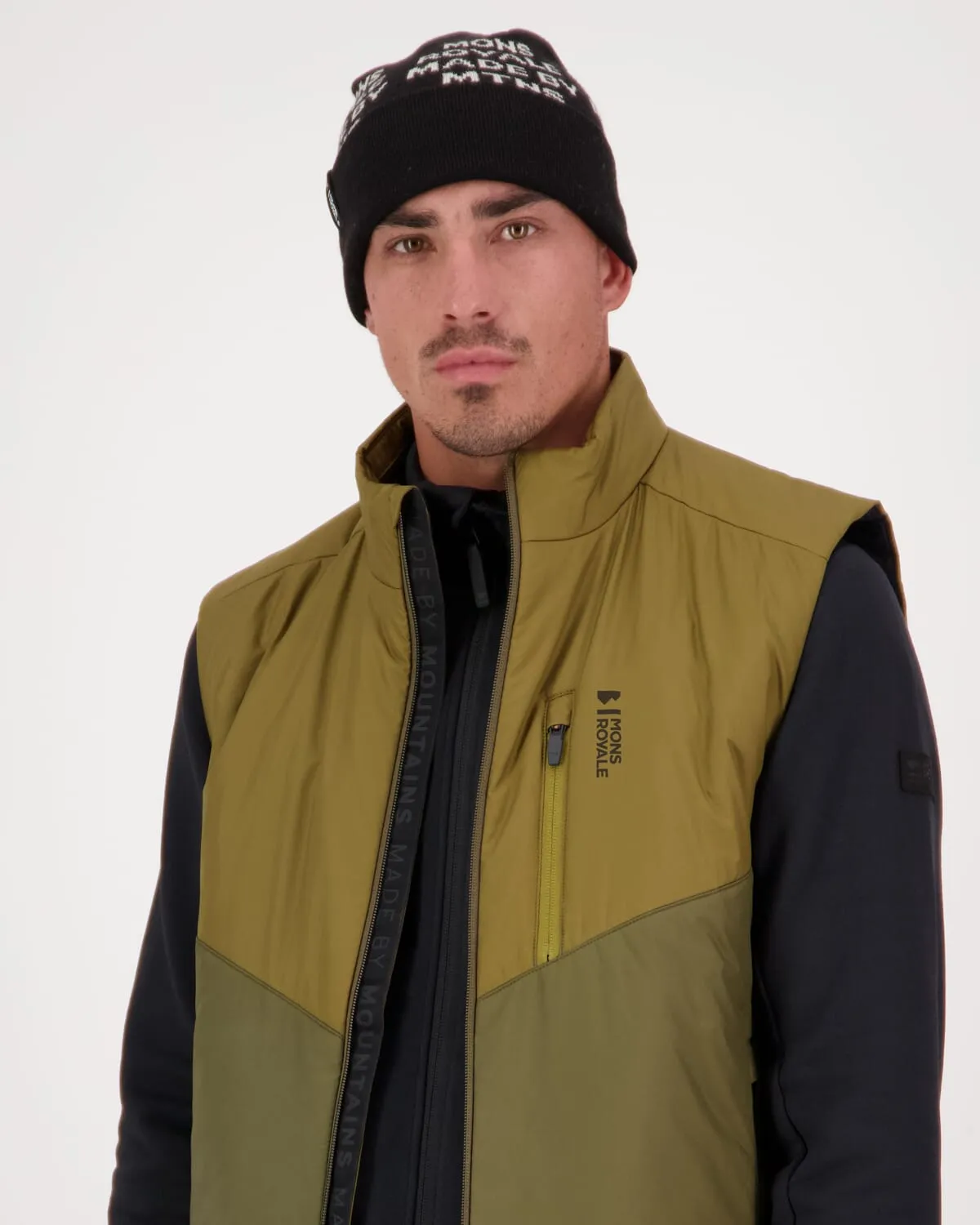 Arete Merino Insulated Vest - Forest Floor