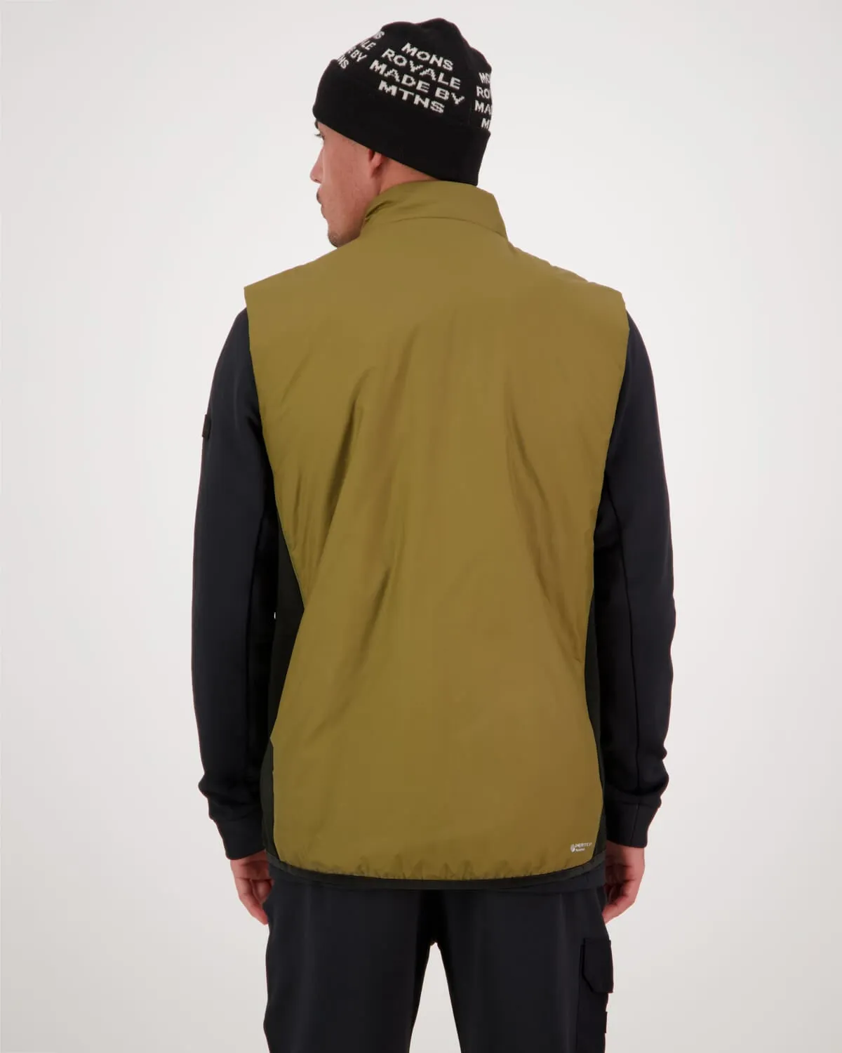 Arete Merino Insulated Vest - Forest Floor