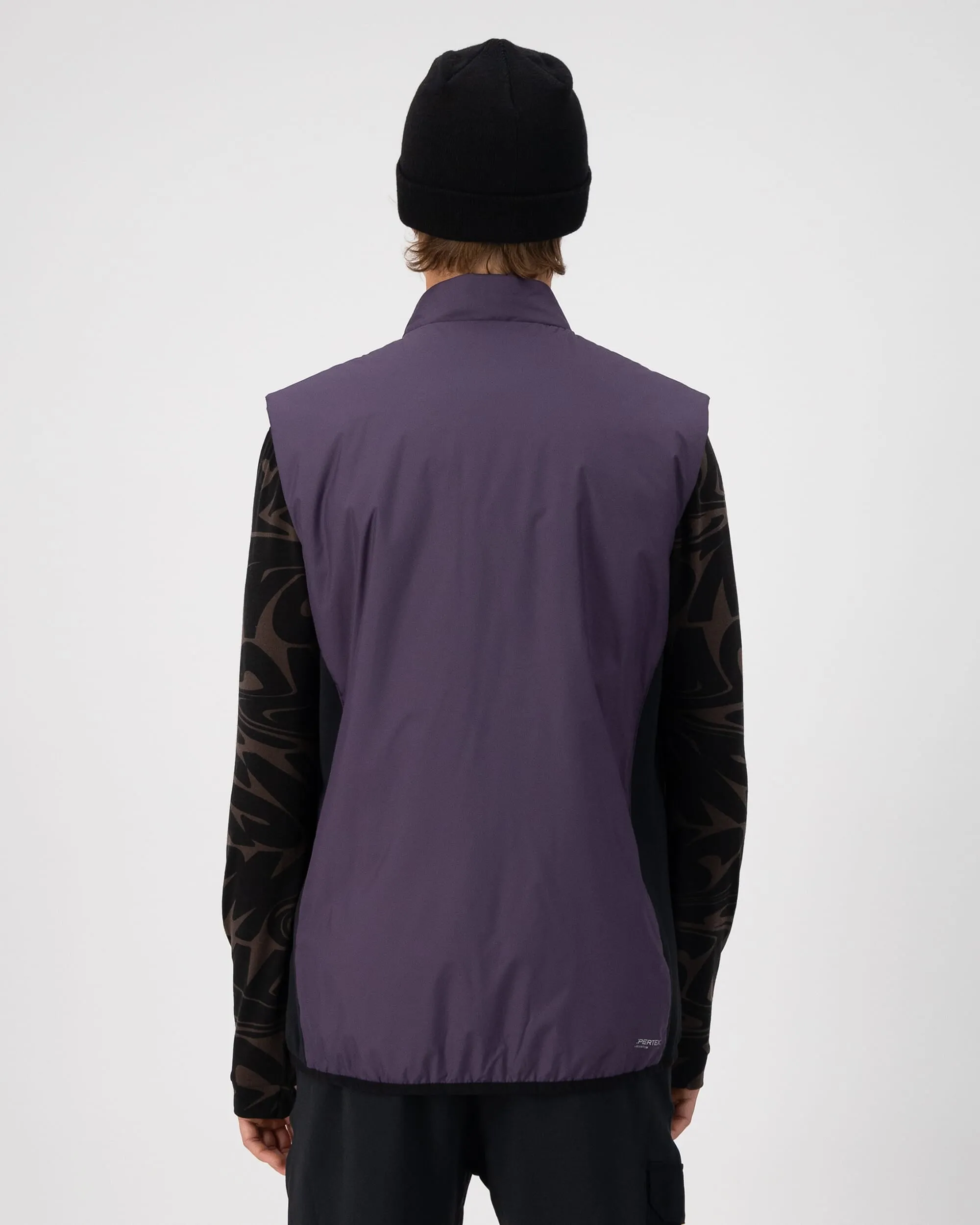 Arete Merino Insulated Vest - Indigo / Cedar