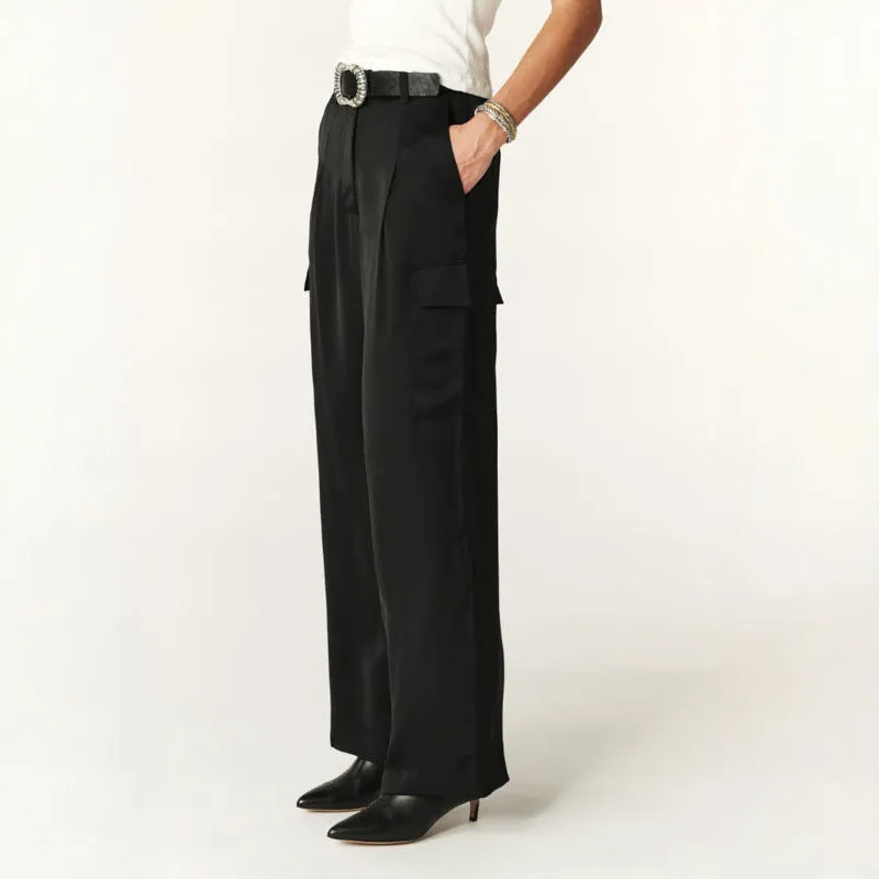 BA&SH Cary Pant in Black