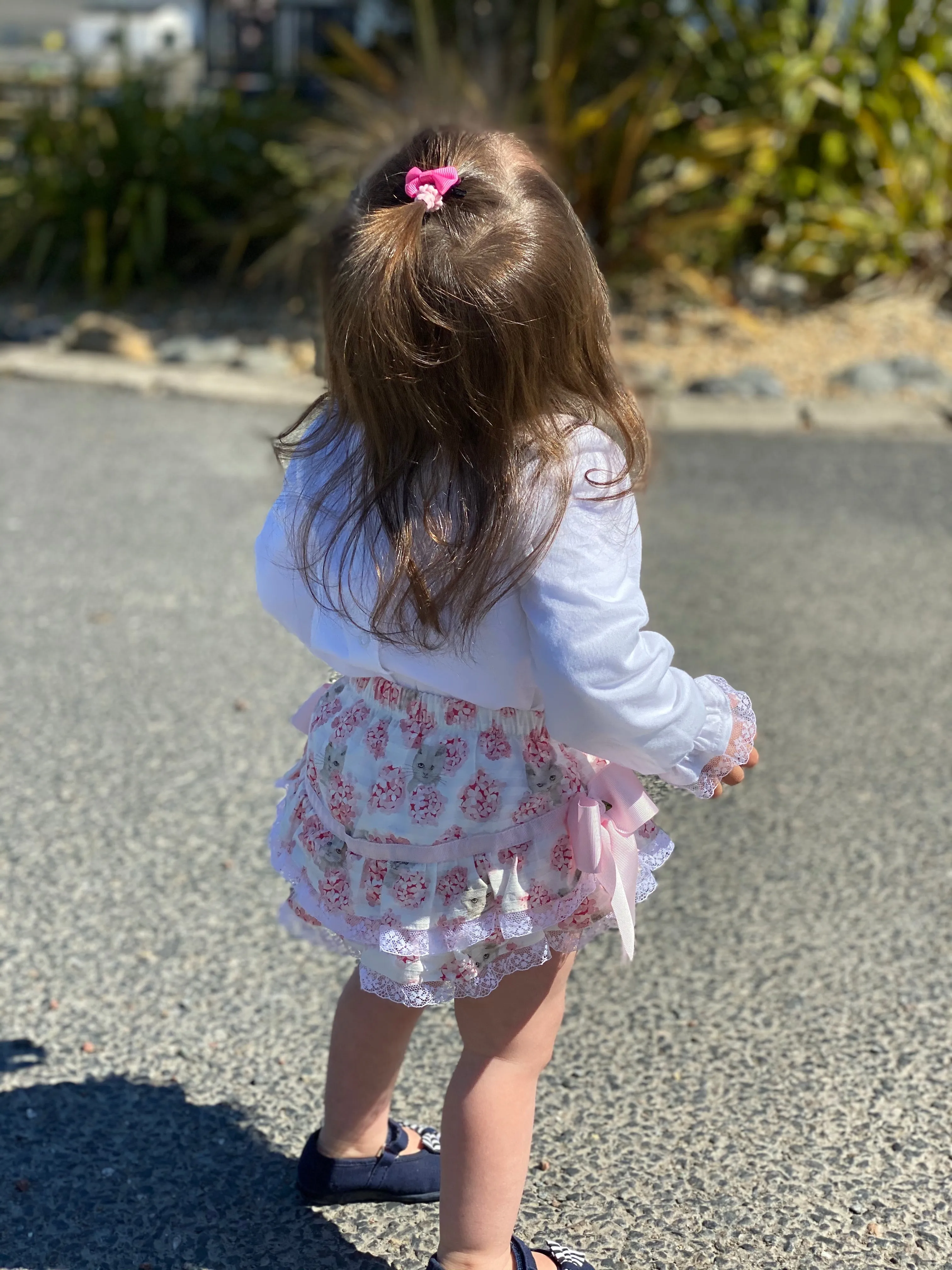 Baby Girl Pink Shorts Set