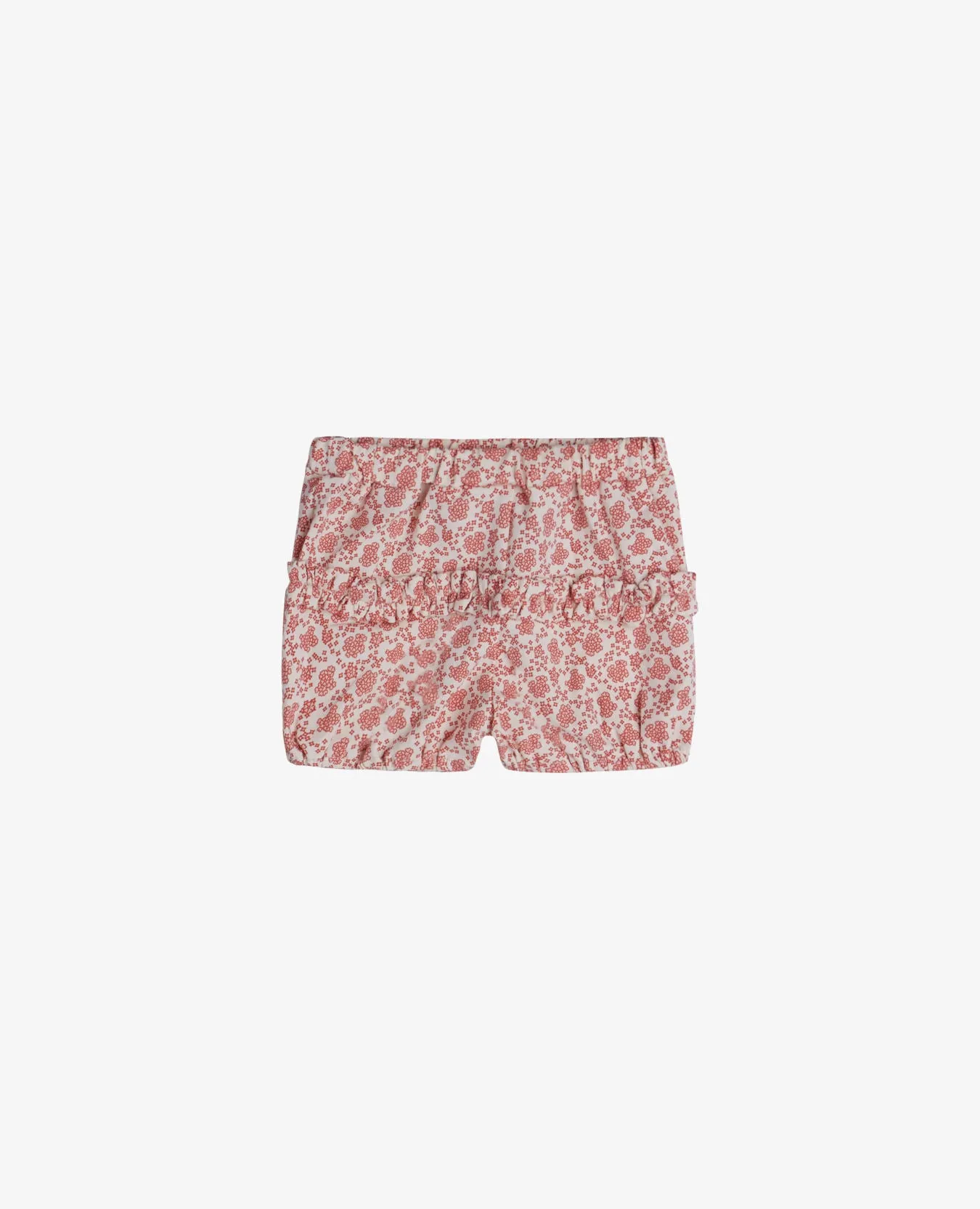 BABY ORGANIC SMALL FLOWER JERS SHORTS