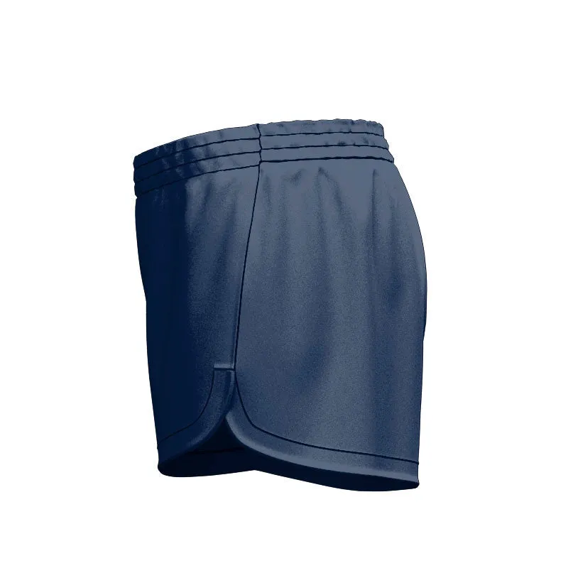 Balmain Wolverines SlimFit HP Girls/Ladies High Thigh Shorts Navy