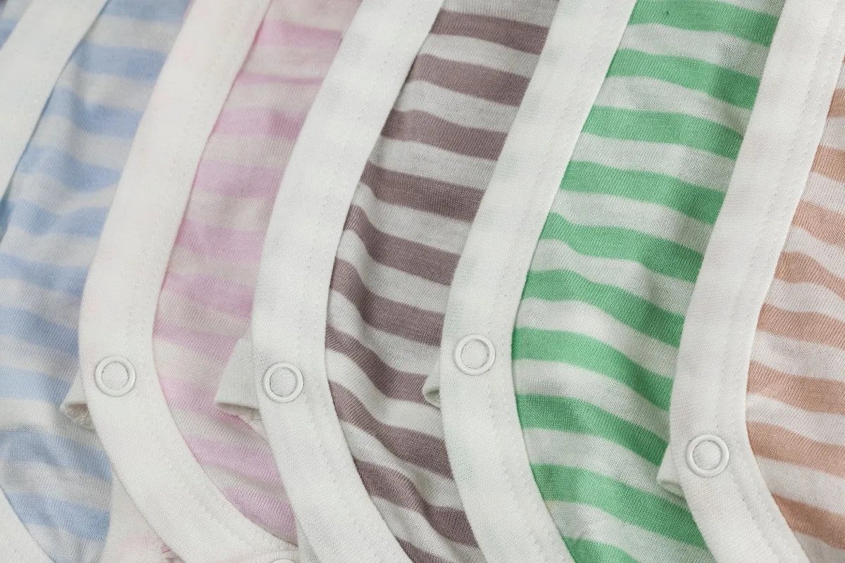 Bamboo Wrap Around Body - Natural Stripe