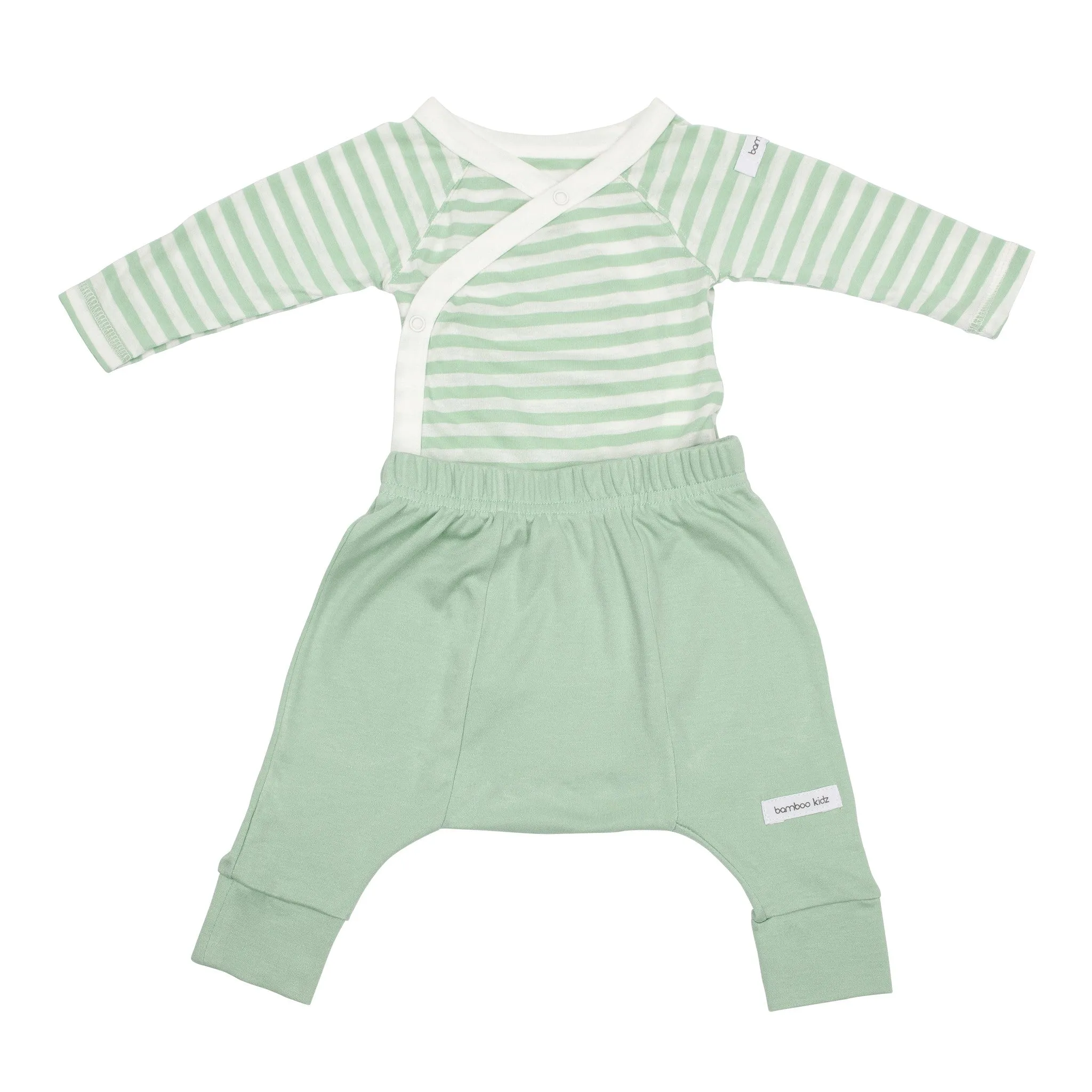 Bamboo Wrap Around Body - Natural Stripe