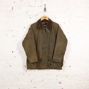 Barbour Beaufort Wax Jacket - Green - XL