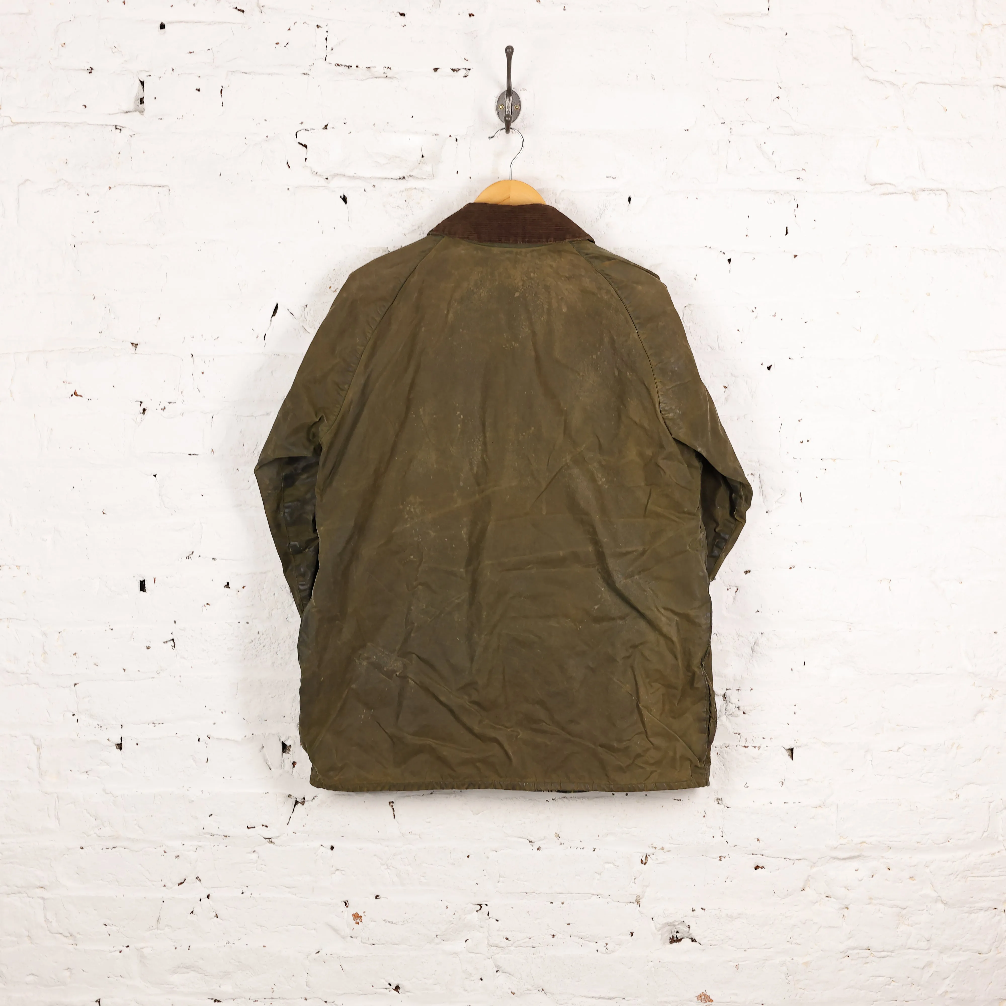 Barbour Beaufort Wax Jacket - Green - XL