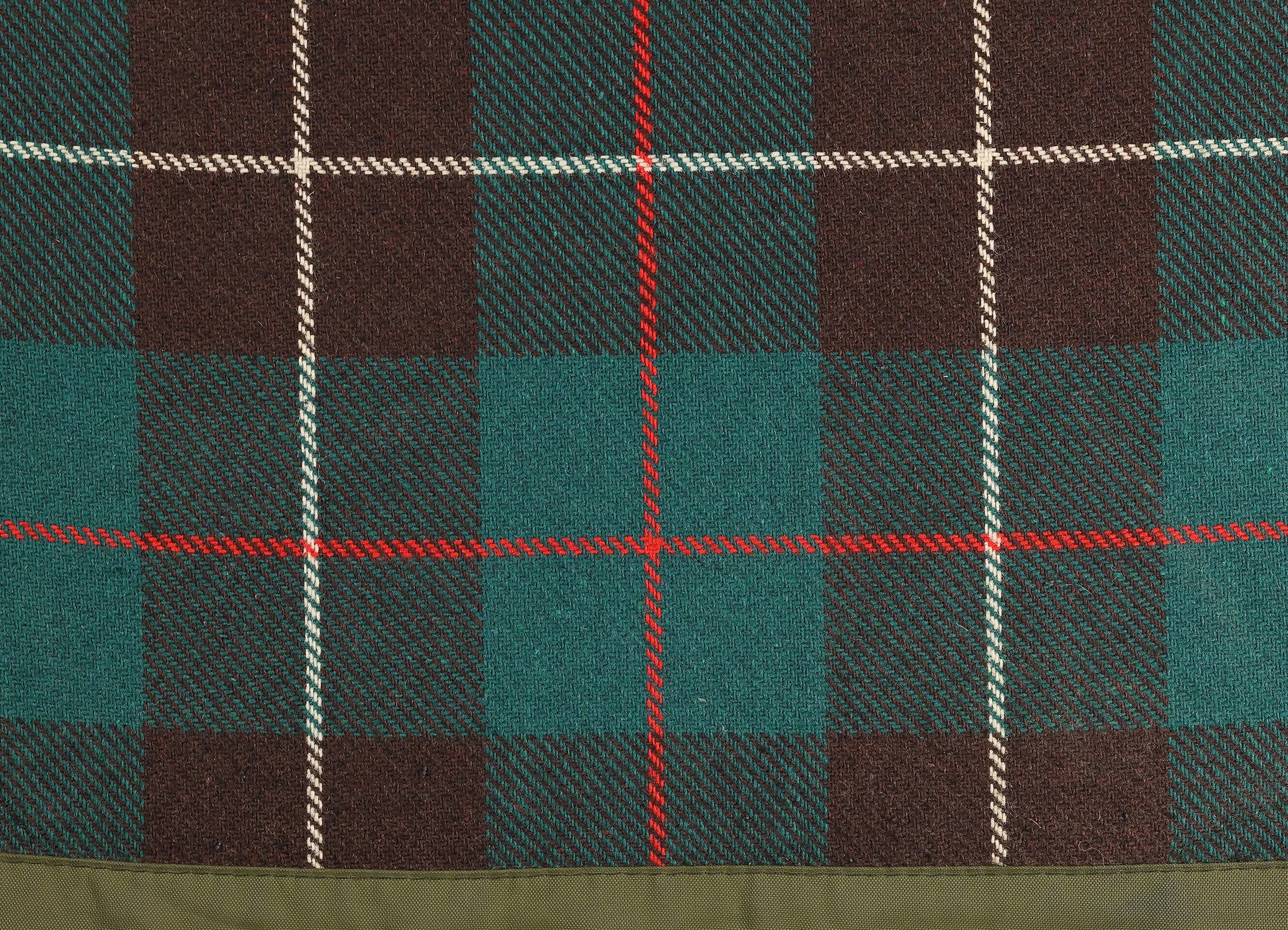 Barbour Northumbria Wax Jacket Coat - Green - XXL