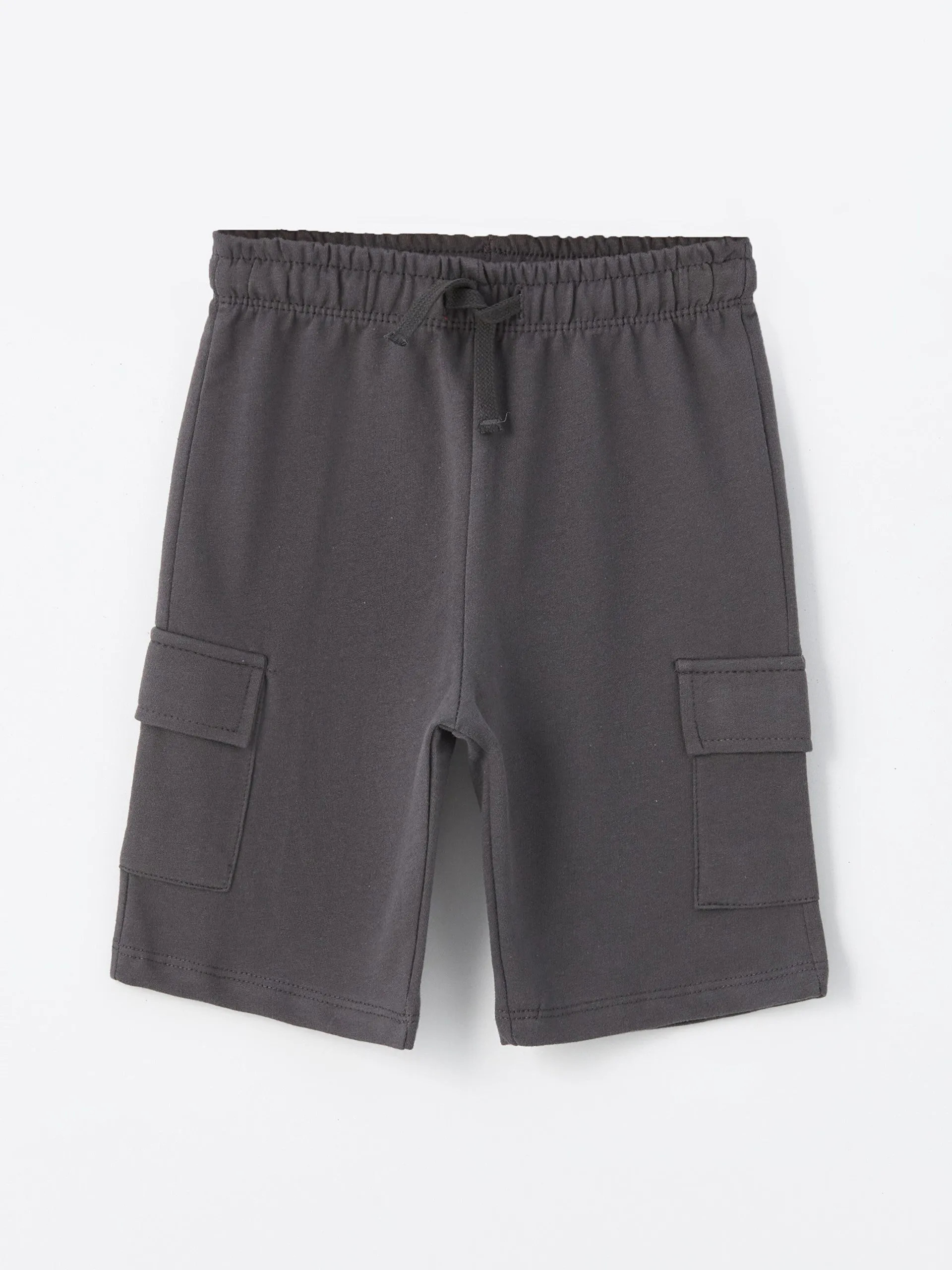 Basic Baby Boy Shorts with Elastic Waist