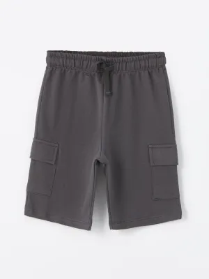 Basic Baby Boy Shorts with Elastic Waist