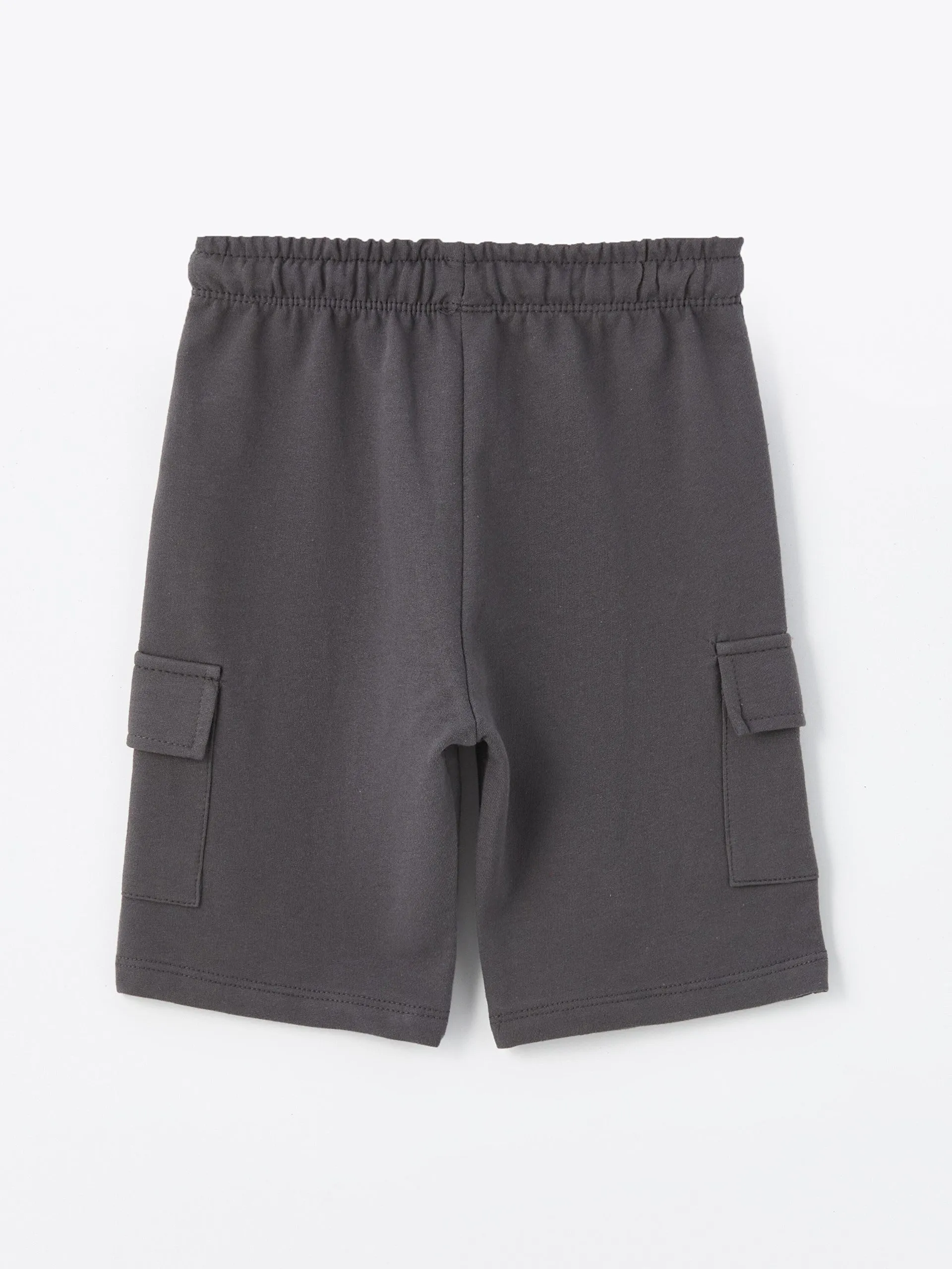 Basic Baby Boy Shorts with Elastic Waist