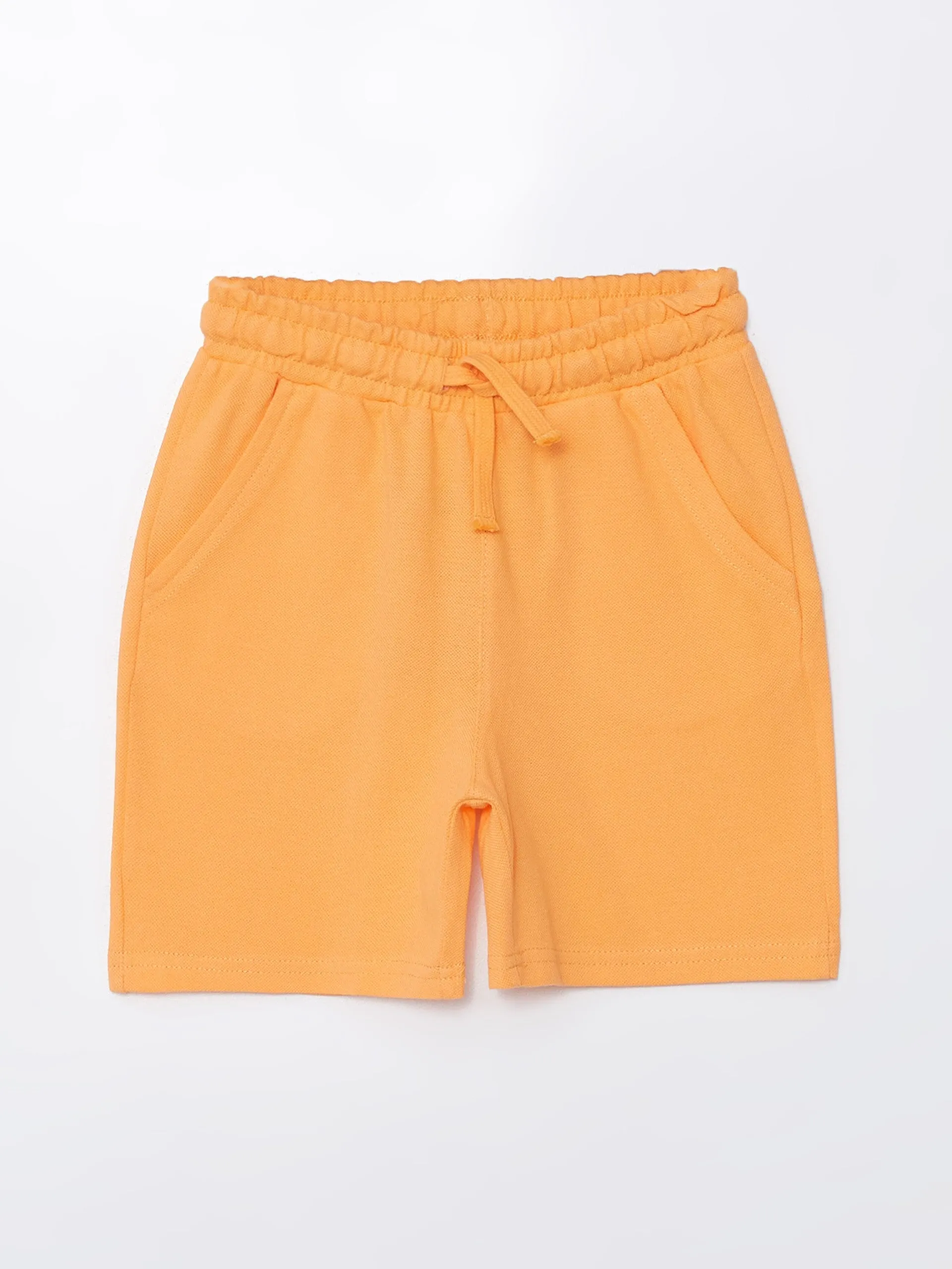 Basic Boy Shorts With Elastic Waist