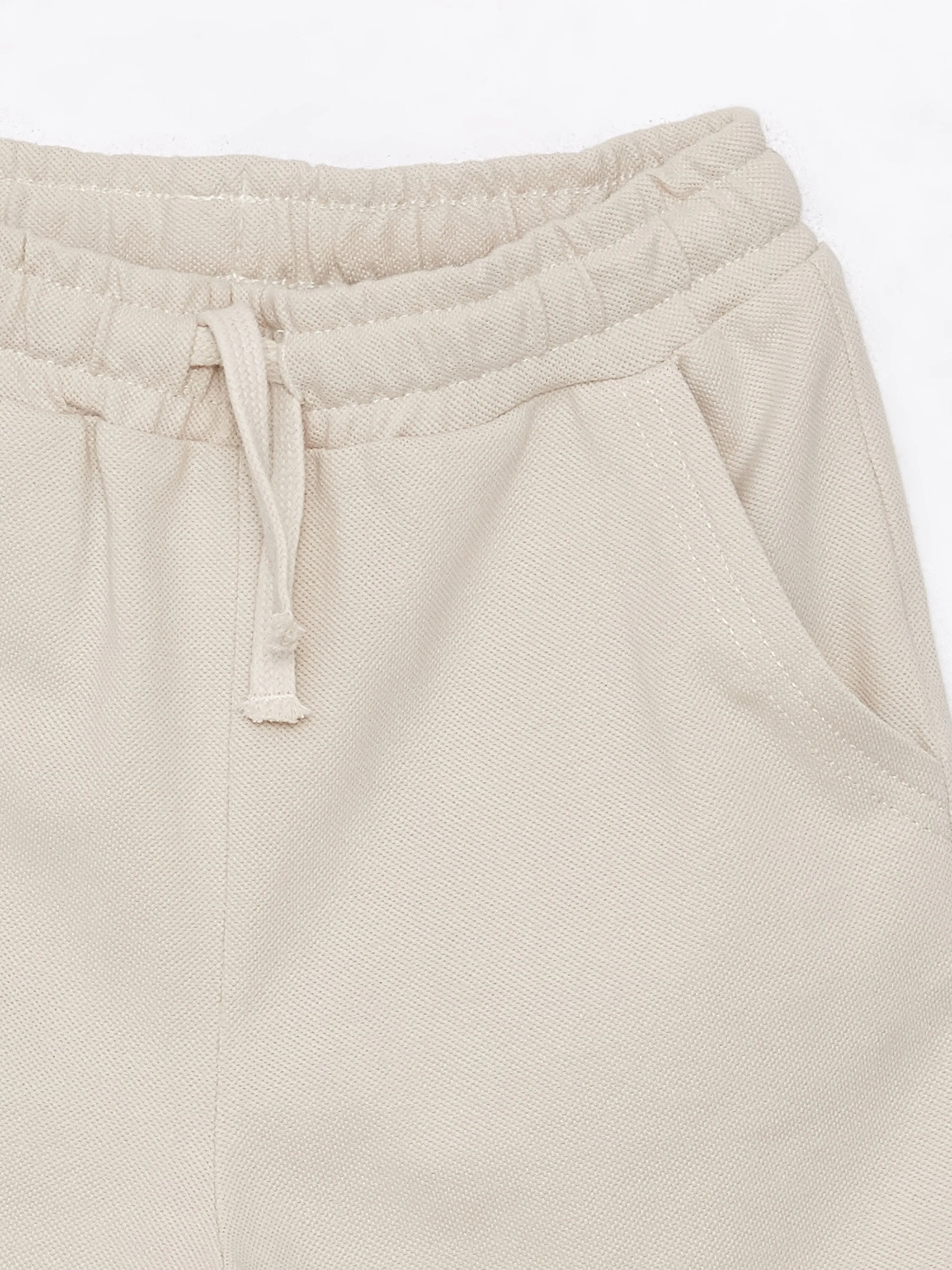 Basic Boy Shorts With Elastic Waist
