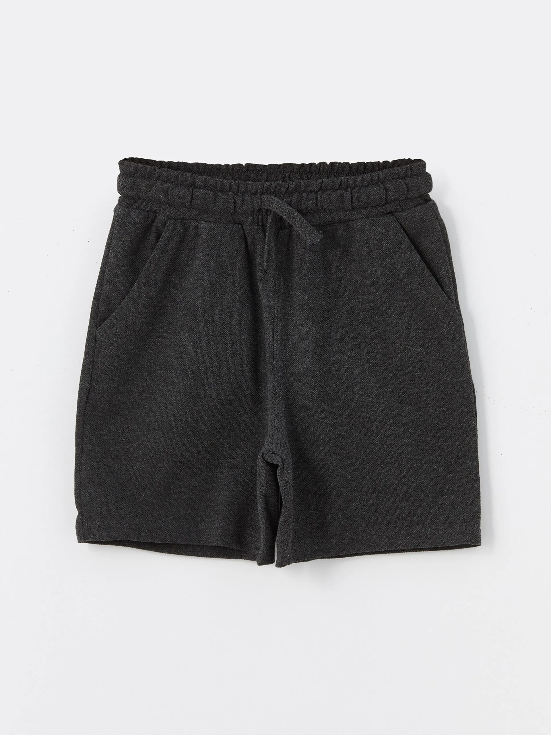 Basic Boy Shorts With Elastic Waist