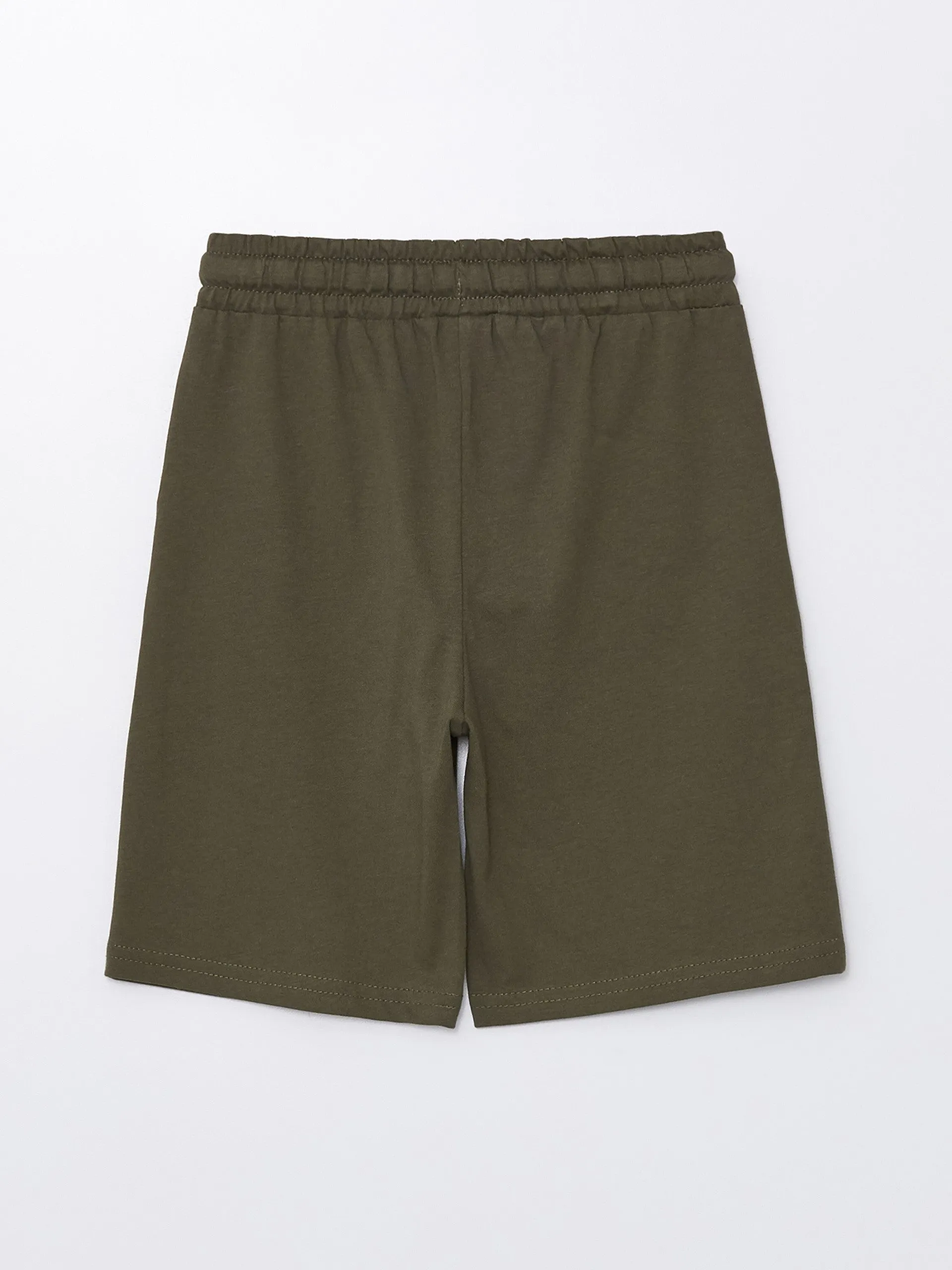 Basic Boy Shorts with Elastic Waist