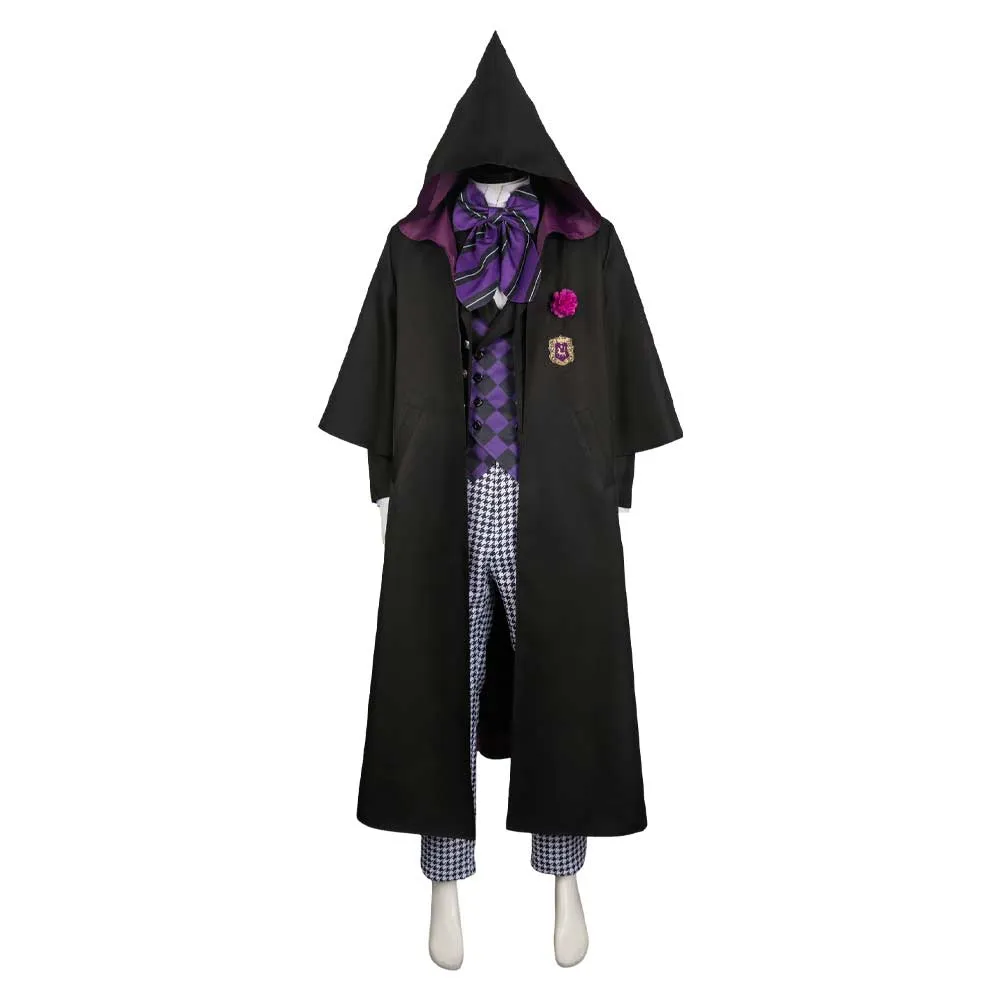 Black Butler Season 4: Public School Arc 2024 Gregory Violet Purple College Set Cosplay Costume Outfits
