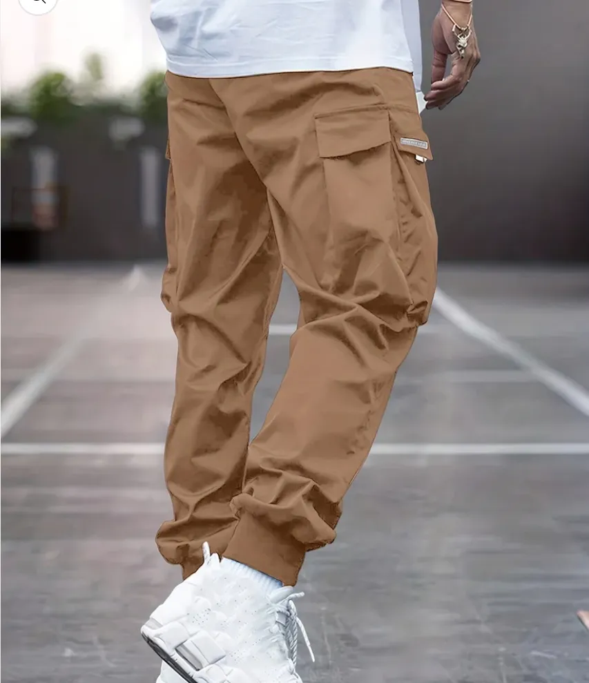 Black cargo trousers - Tim