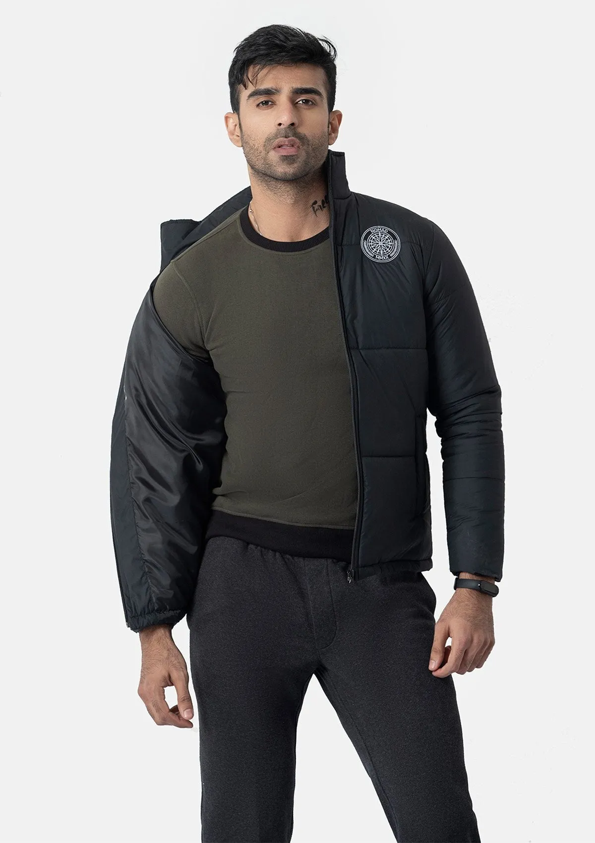 Black Windbreaker