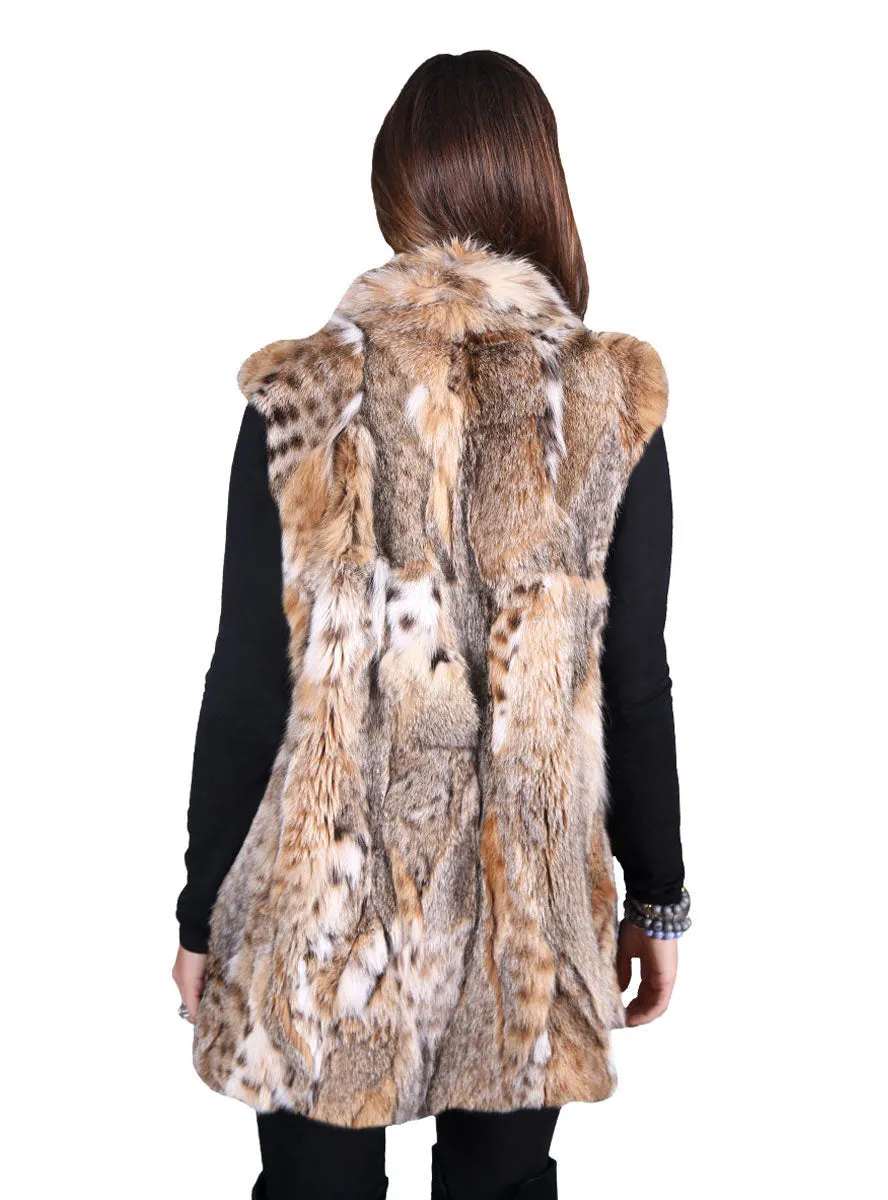 Bobcat Fur Vest