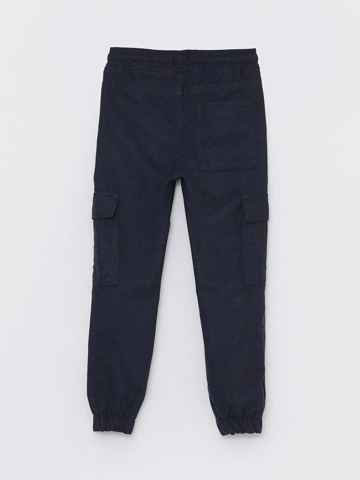 Boys Cargo Jogger Pants With Elastic Waist