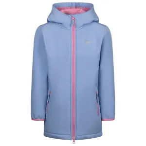 Brennagh Girls Longer Length Softshell Jacket in Cornflower