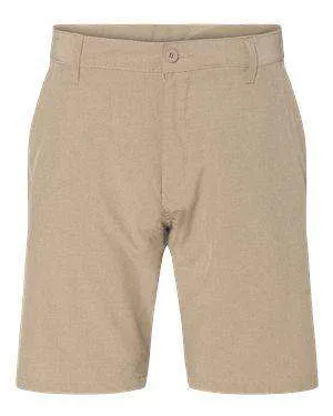 Burnside Men's Stretch Sunblock Mesh Pocket Shorts - 9820