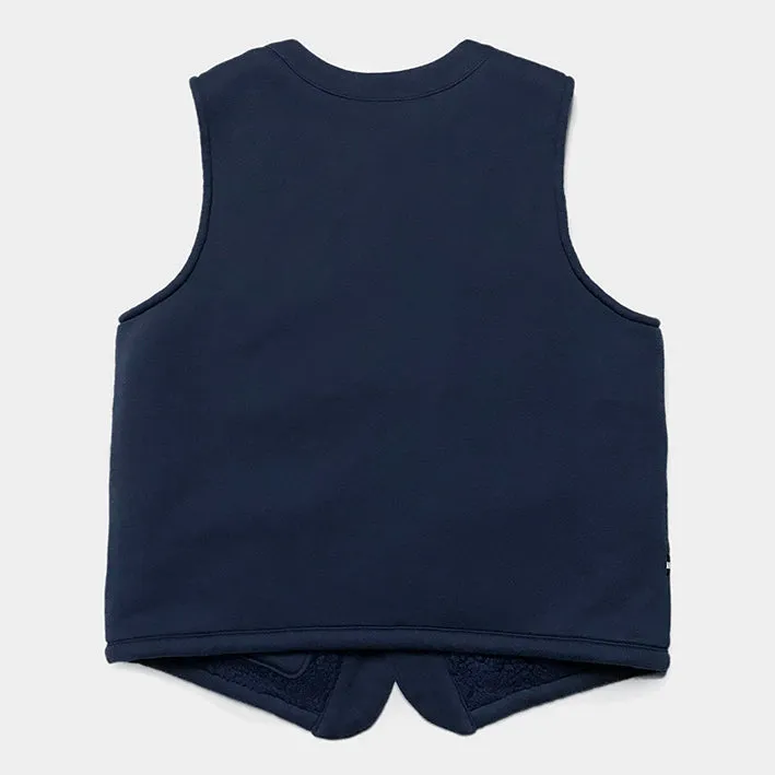 BZEN AHOY - M.3248-SCULLY REGULAR FIT SHERPA LINED KNIT VEST-E0 NAVY