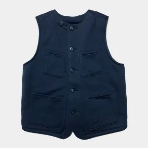 BZEN AHOY - M.3248-SCULLY REGULAR FIT SHERPA LINED KNIT VEST-E0 NAVY