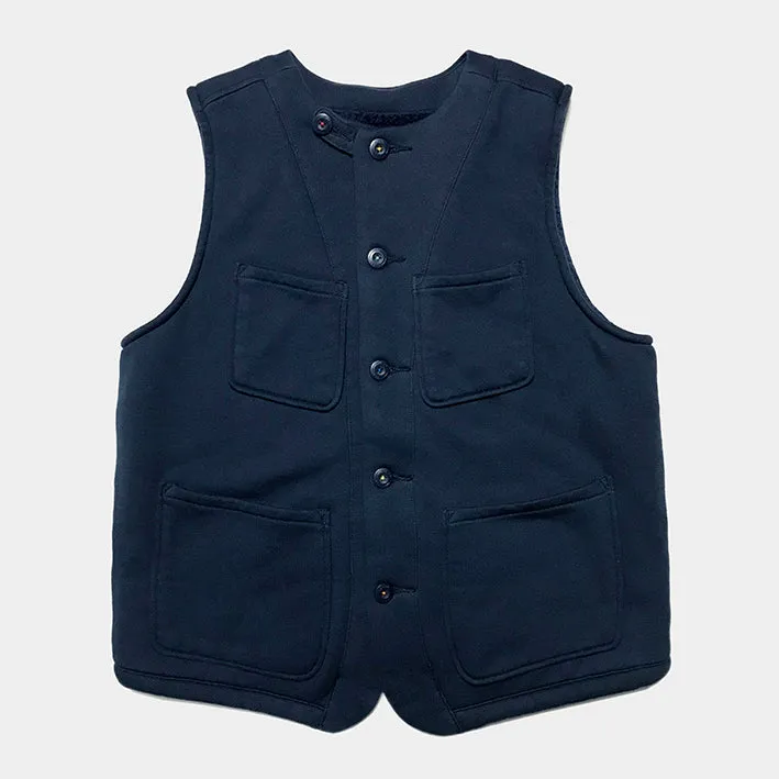 BZEN AHOY - M.3248-SCULLY REGULAR FIT SHERPA LINED KNIT VEST-E0 NAVY