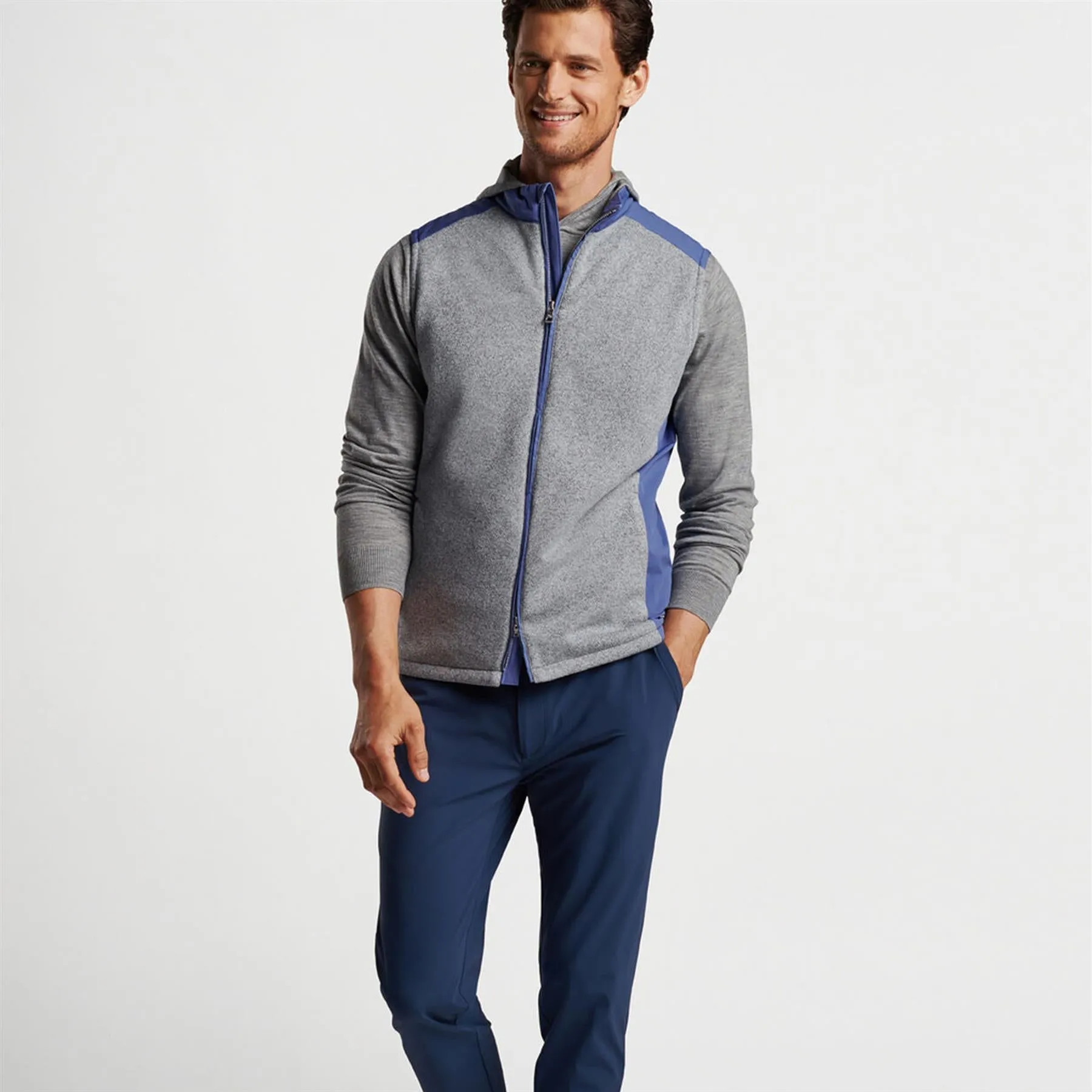 Cambridge Vest Gale Grey/Blue Pearl