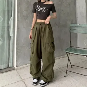 Cargo High Waist Pants