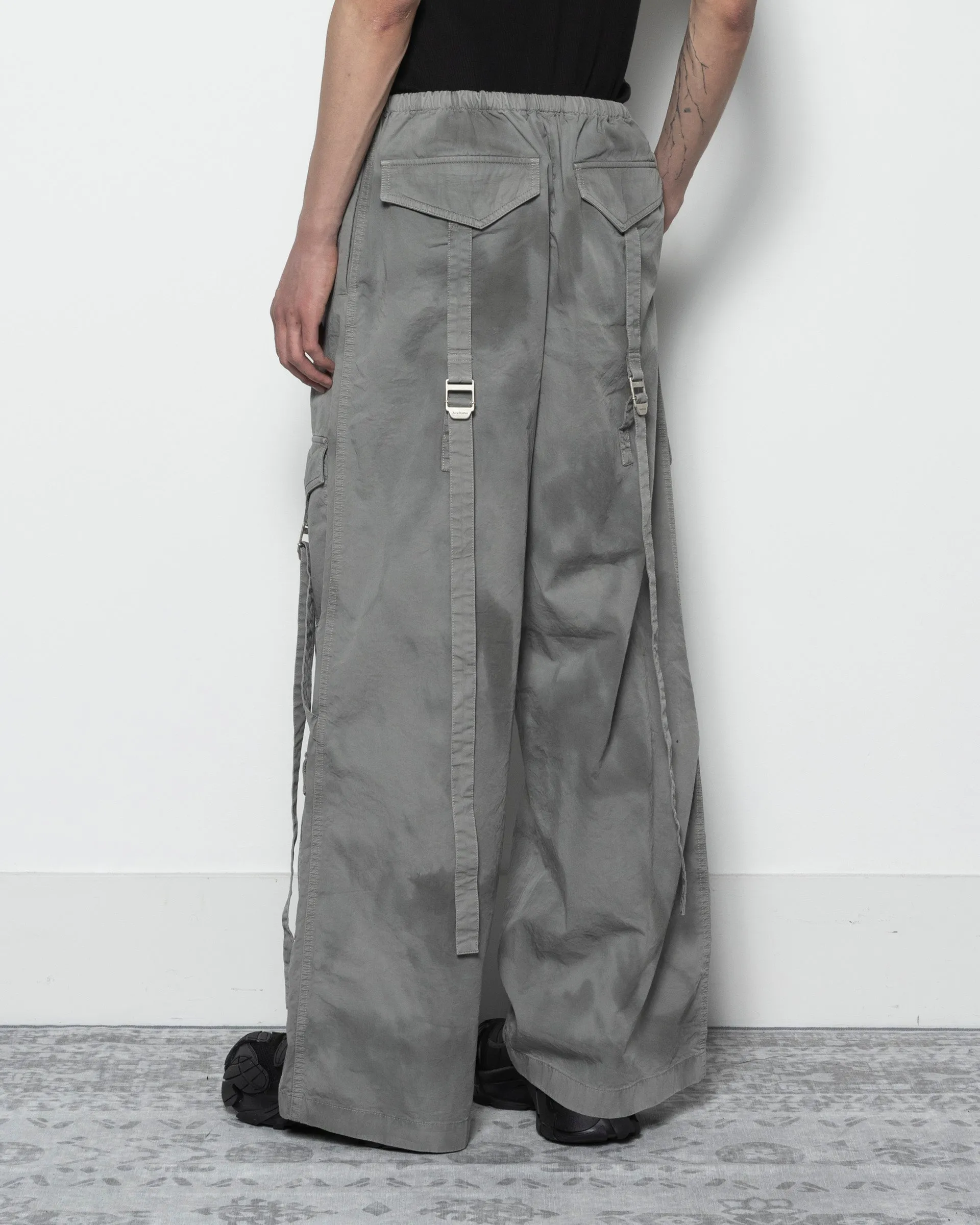 Cargo Trousers in Mid Grey