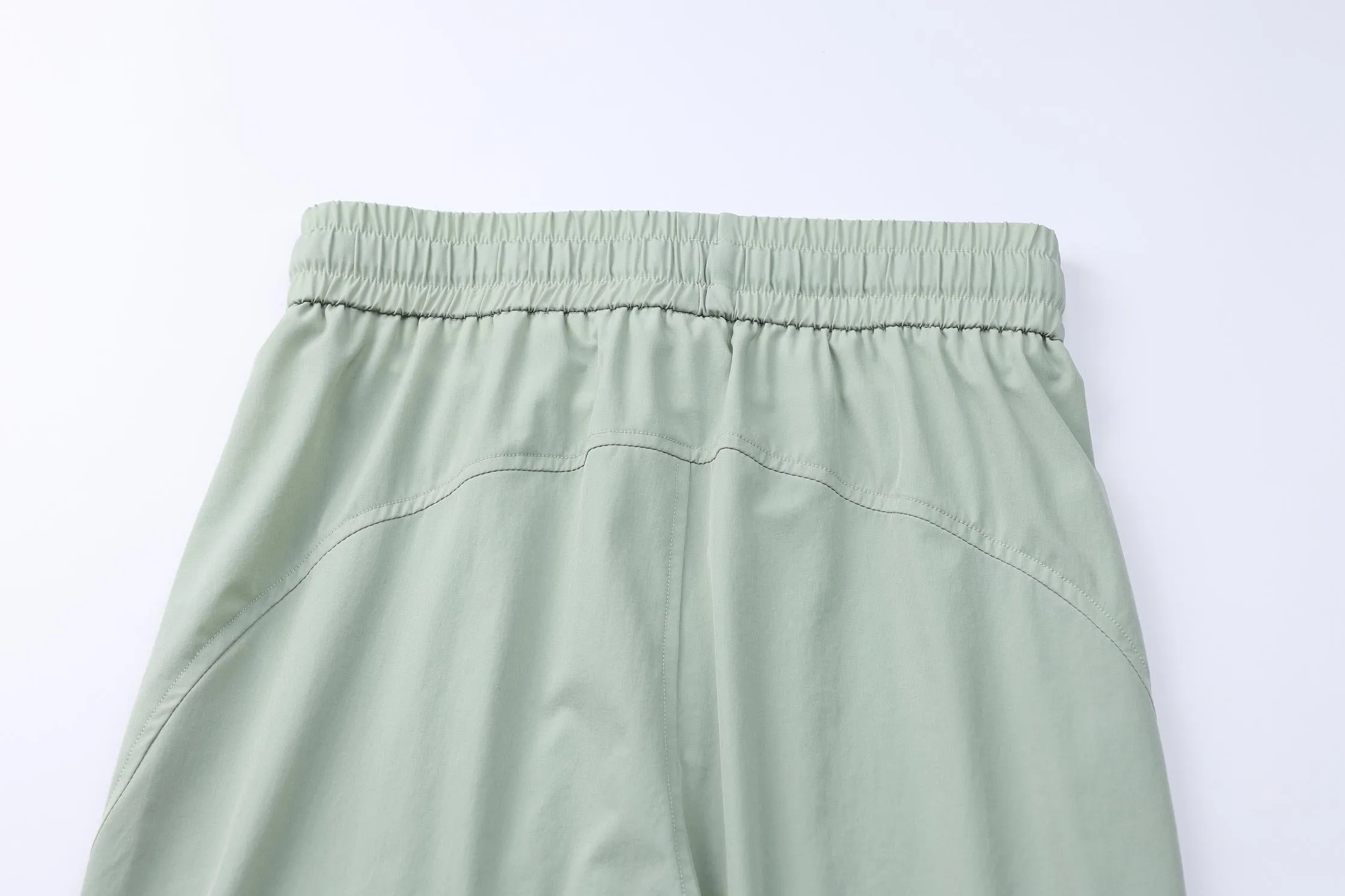 Casual and Lightweight Mid-waisted Straight Leg Trousers for Women