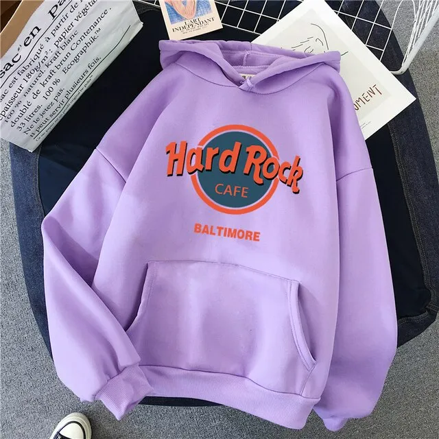 Casual Florida Hard Rock Cafe Hoodies