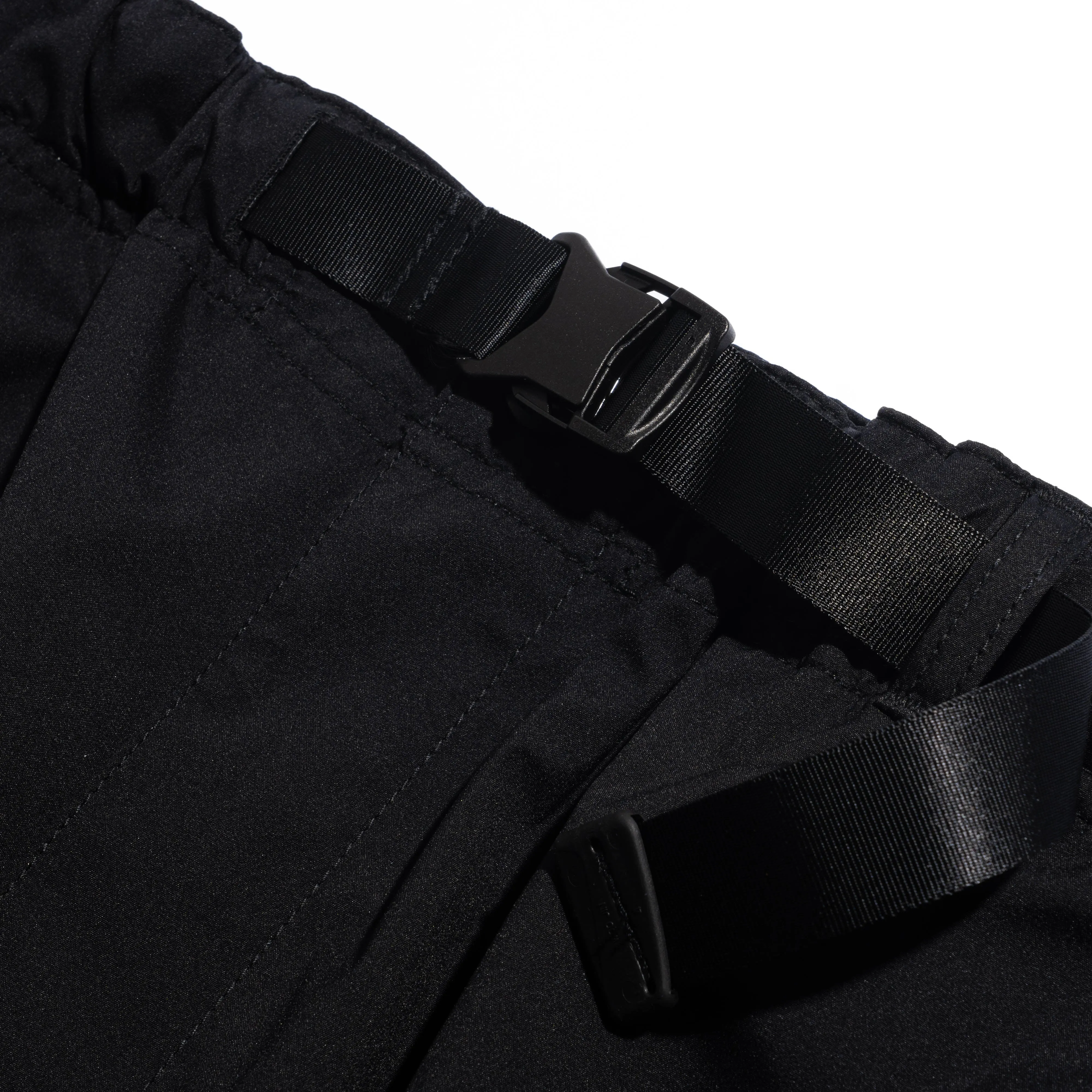 CdGH Nylon Wide Cargo Pants Black HO-P004-051